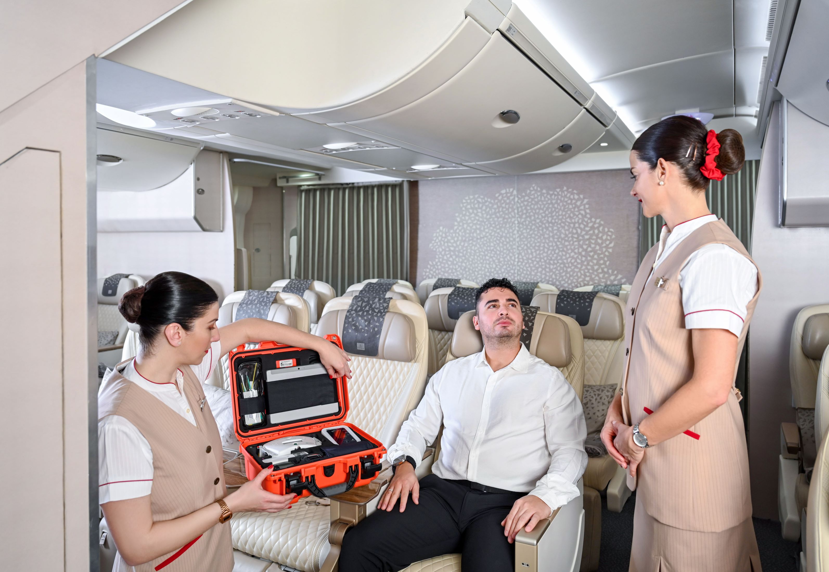 万米高空的守护： 阿联酋航空与Parsys携手打造创新型远程医疗设备(图1)