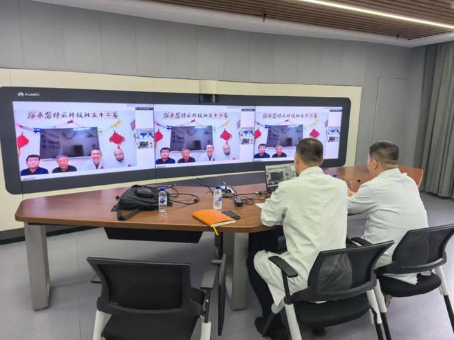 我院与中国援科威特医疗队联合开展海外远程会诊(图1)