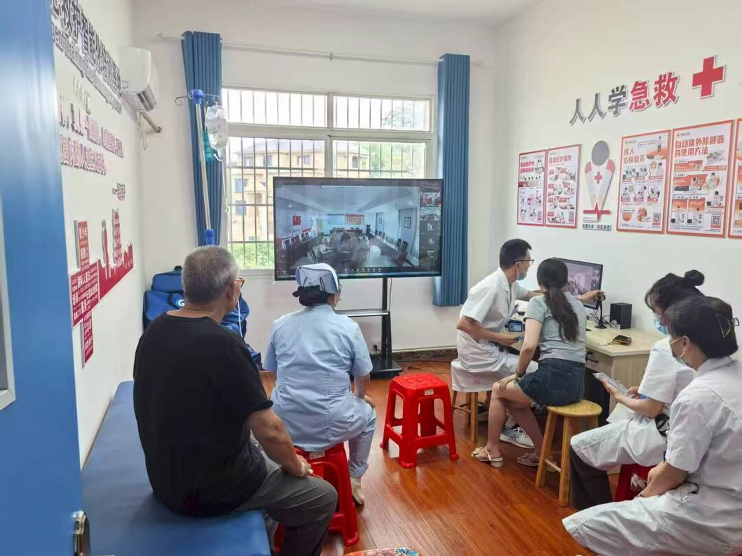 姜畲镇中心卫生院：远程会诊赋能县域医疗次中心建设签约服务守护村民健康(图1)