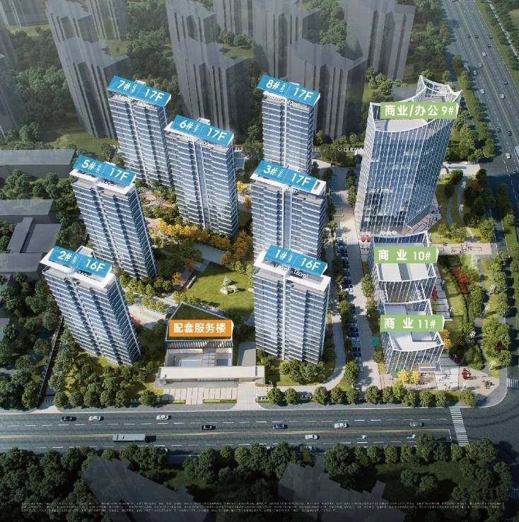 名邦上河印 主城改善首选!低密大空间焕新老城生活(图3)